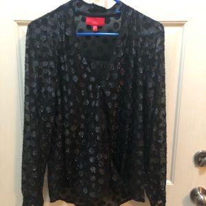 Sheer blouse